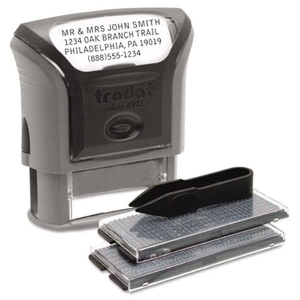 Us Stamp & Sign Us Stamp 5915 Self-Inking Do It Yourself Message Stamp 3/4 x 1 7/8 5915 - main